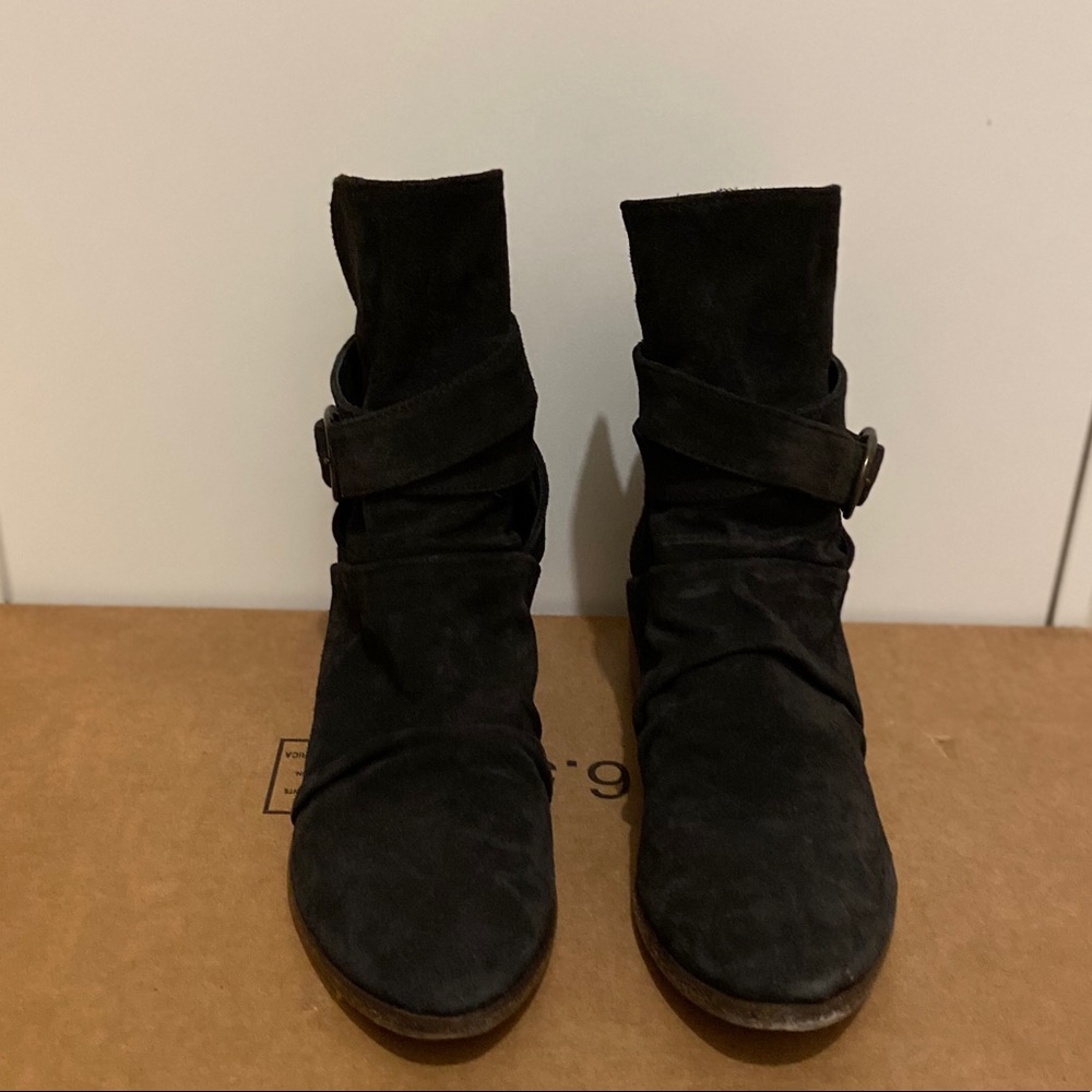P.monjo leather boots